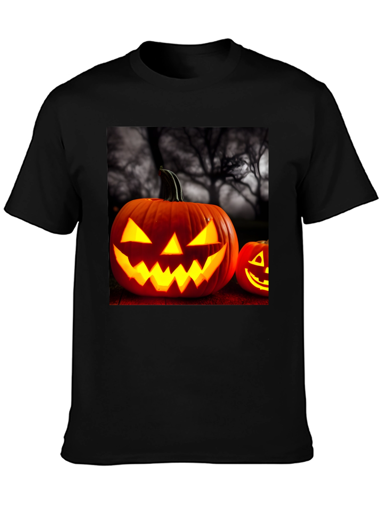 Spooky Halloween Pumpkin T-Shirt