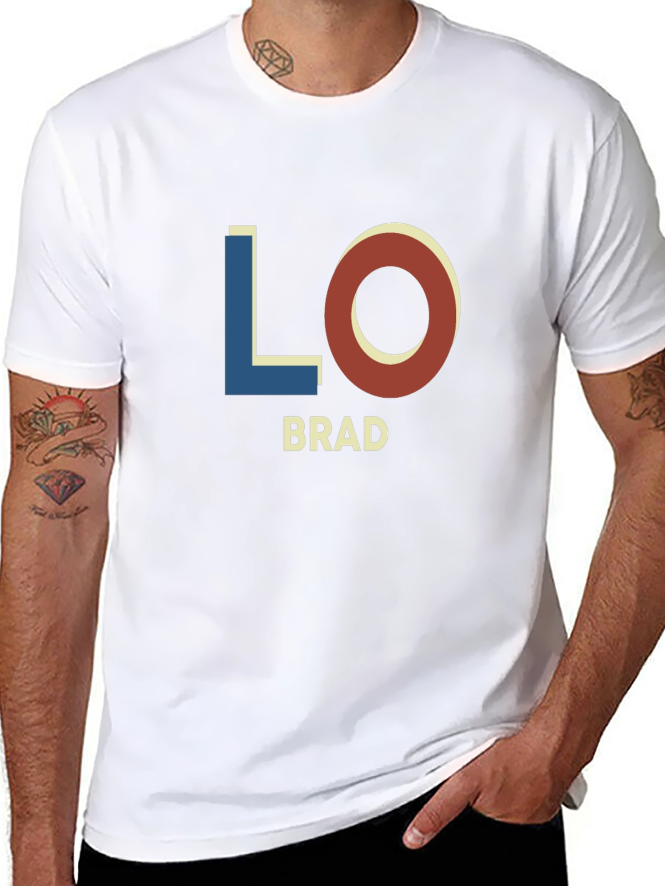 Retro LO BRAD T-Shirt - Unisex