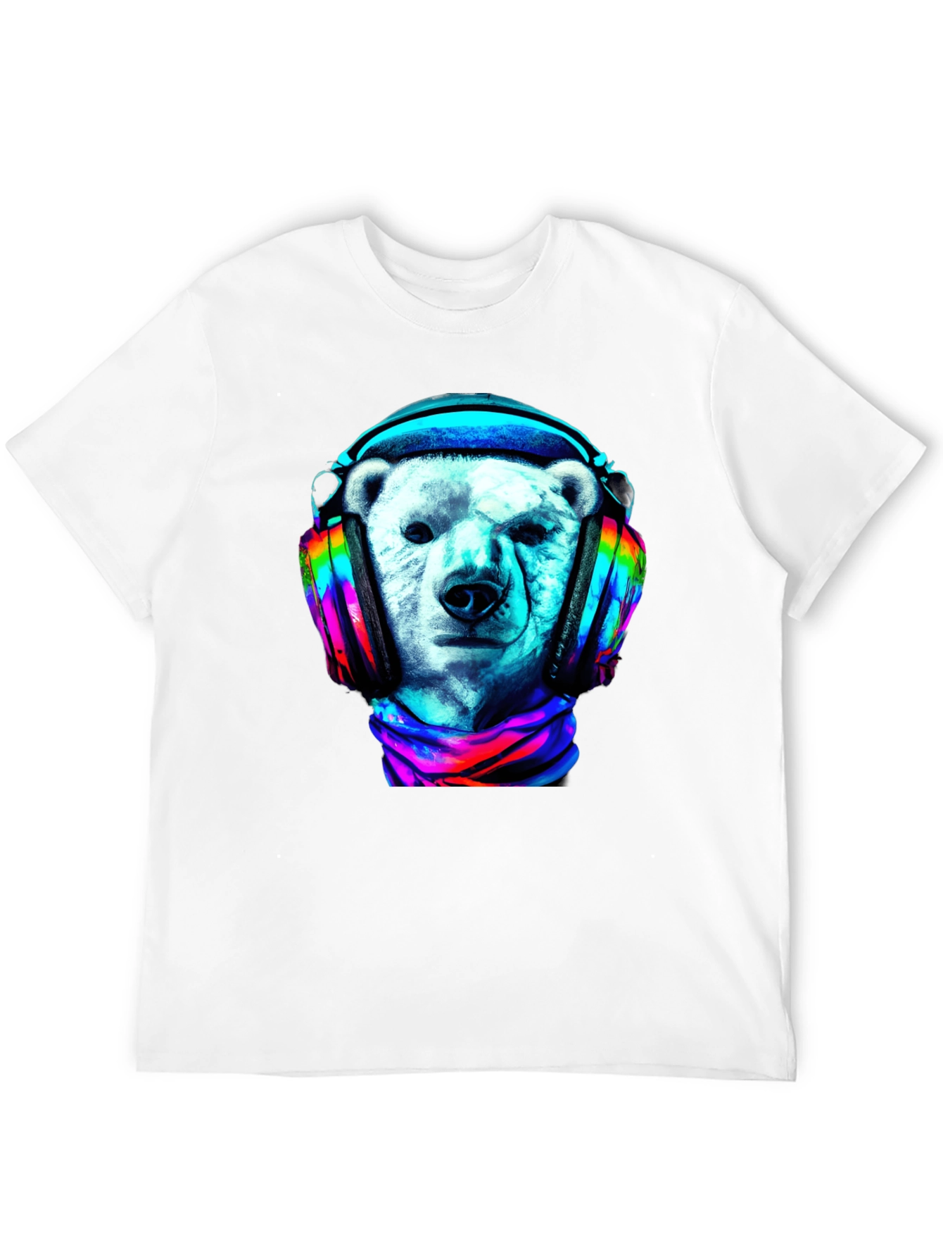 Polar Bear DJ Graphic Tee