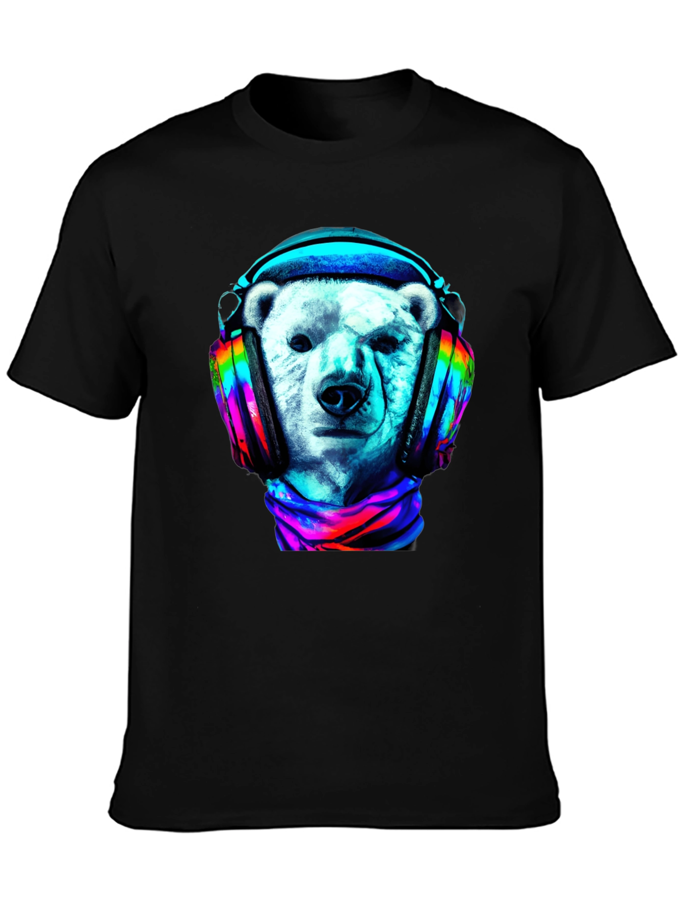 Polar Bear DJ Graphic Tee