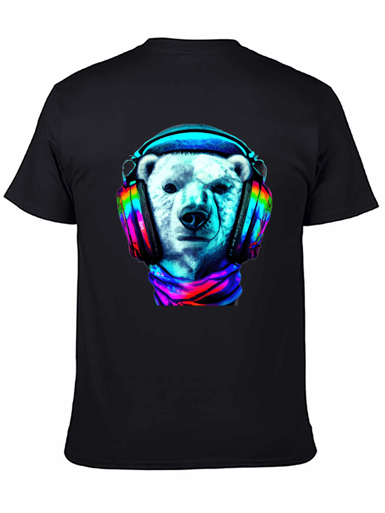 Polar Bear DJ Graphic Tee
