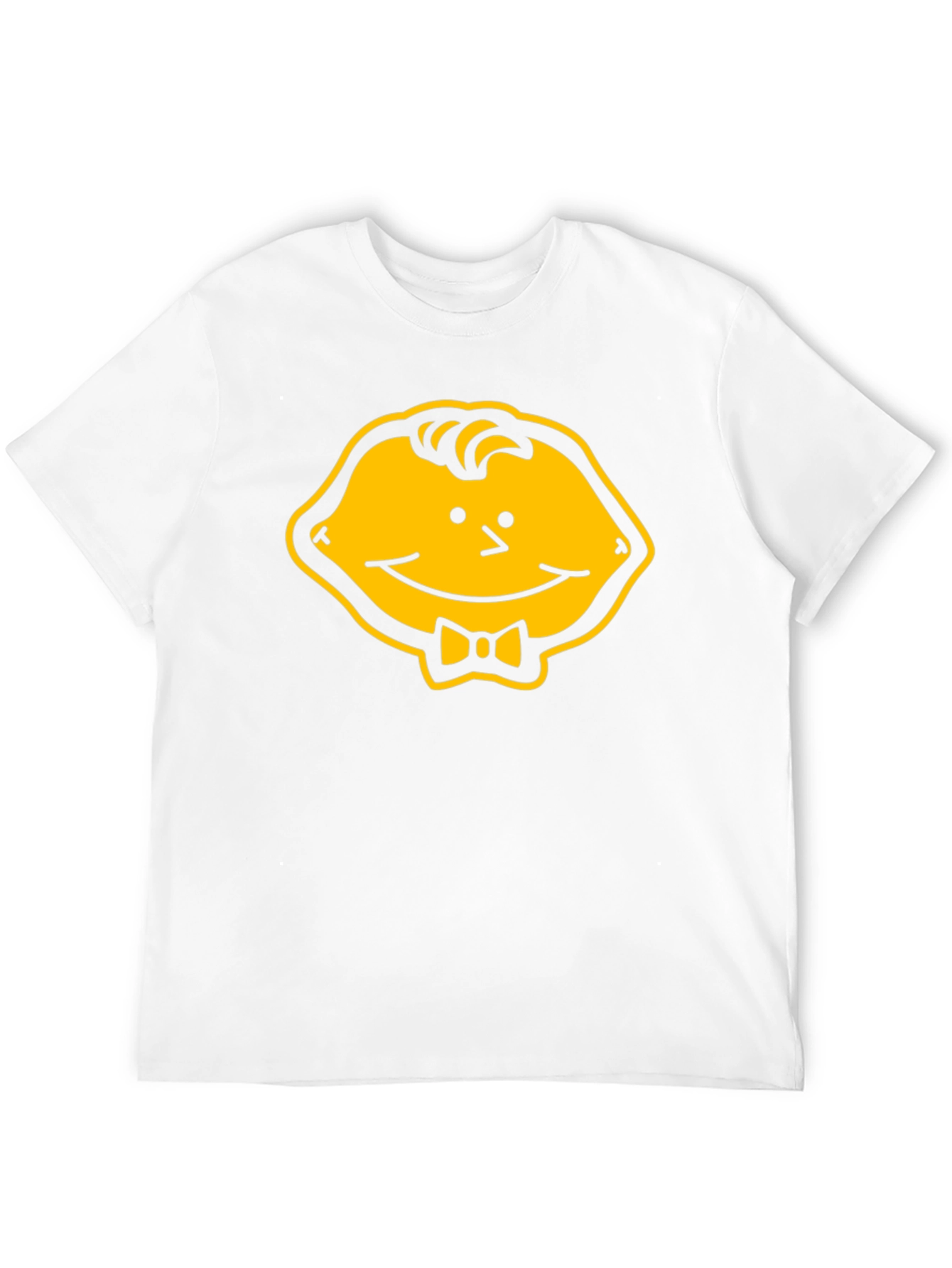 Lemon Head Character Graphic Tee - Black