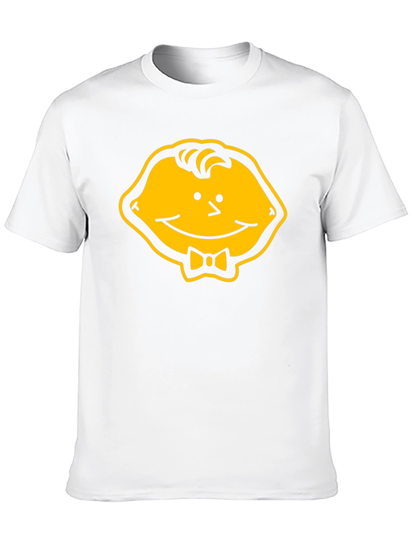 Lemon Head Character Graphic Tee - Black
