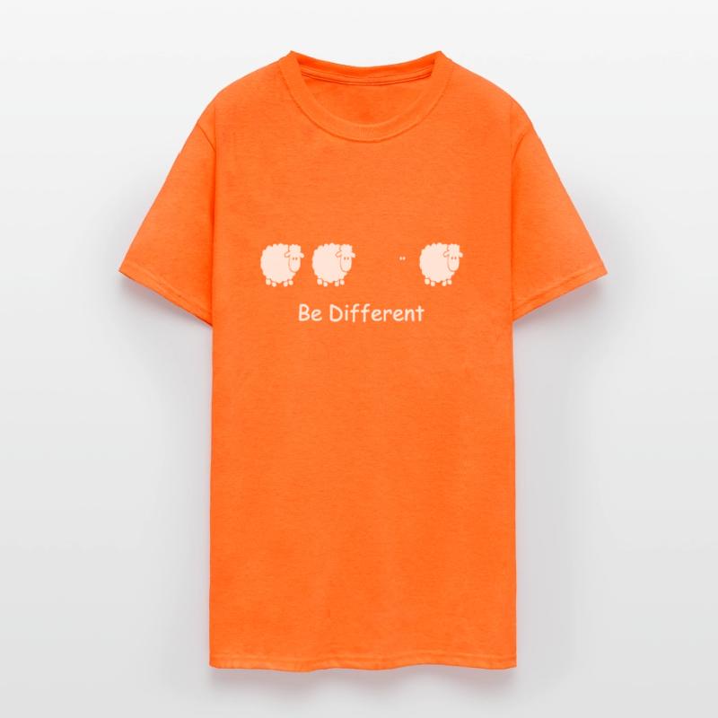 Be Different Black Sheep - sarcasm irony