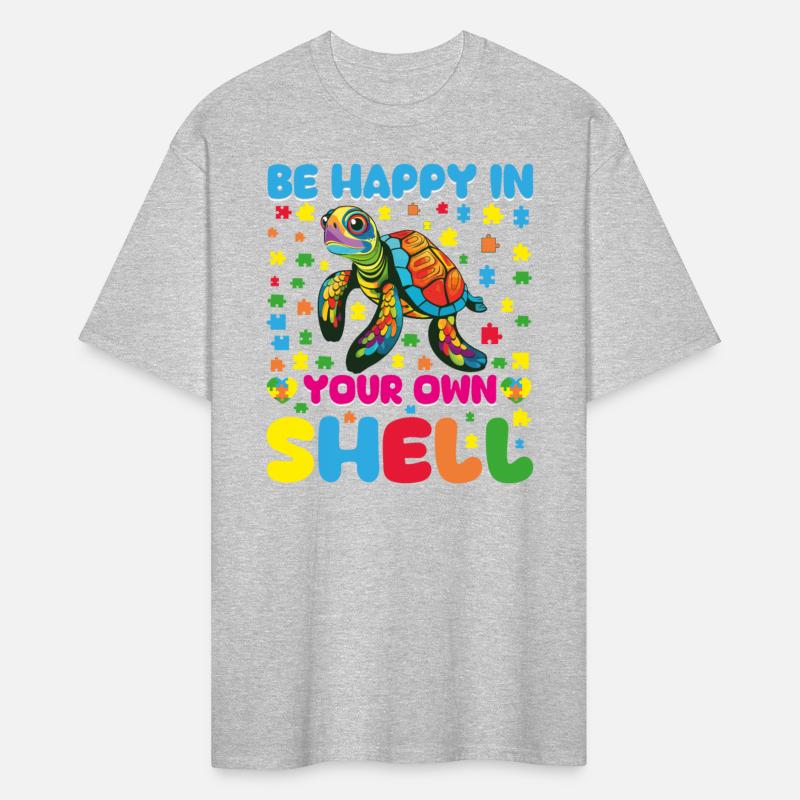 be happy in your own shell autism awareness