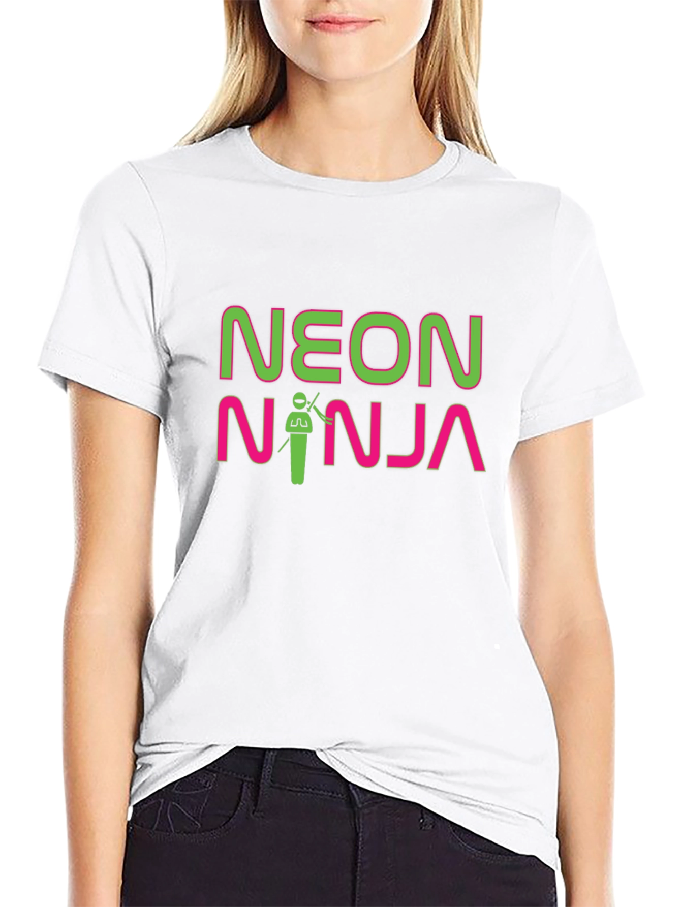 Neon Ninja Graphic T-Shirt