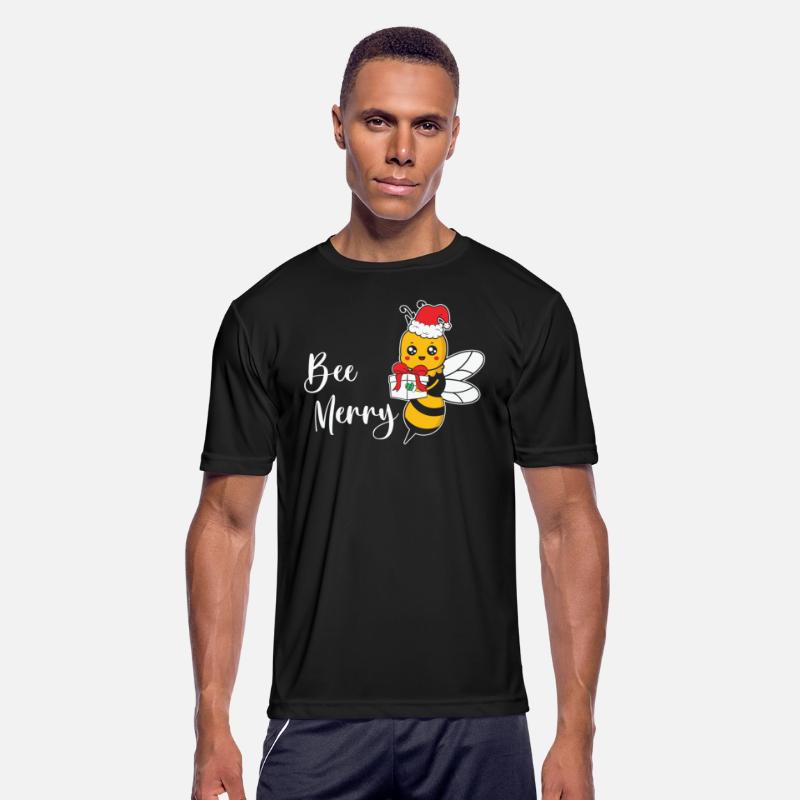 Bee Merry Cute Honey Bee Christmas