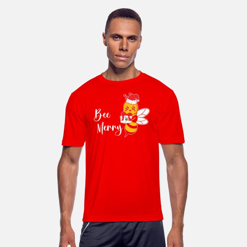 Bee Merry Cute Honey Bee Christmas