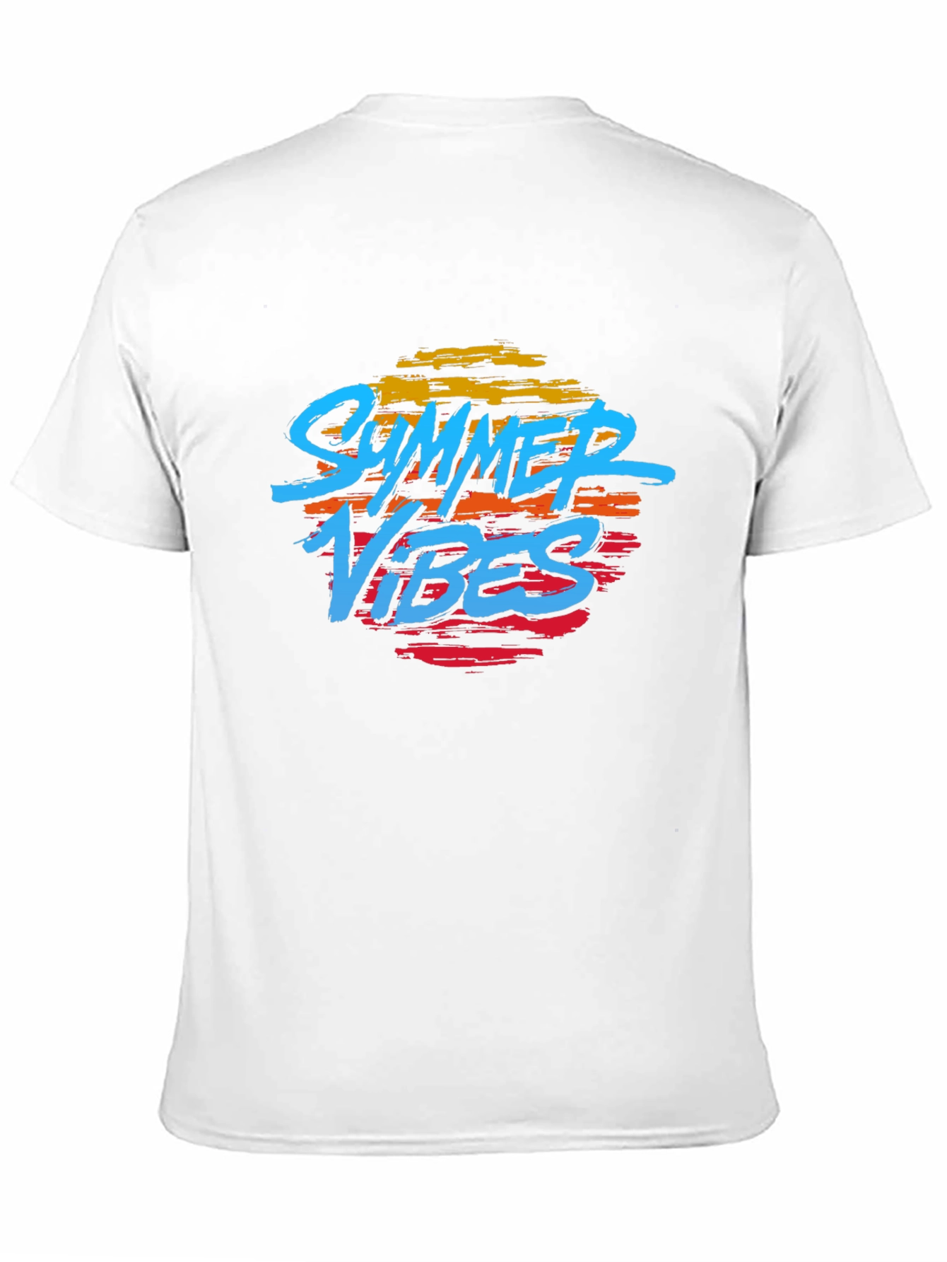 Summer Vibes Graphic T-Shirt - Black