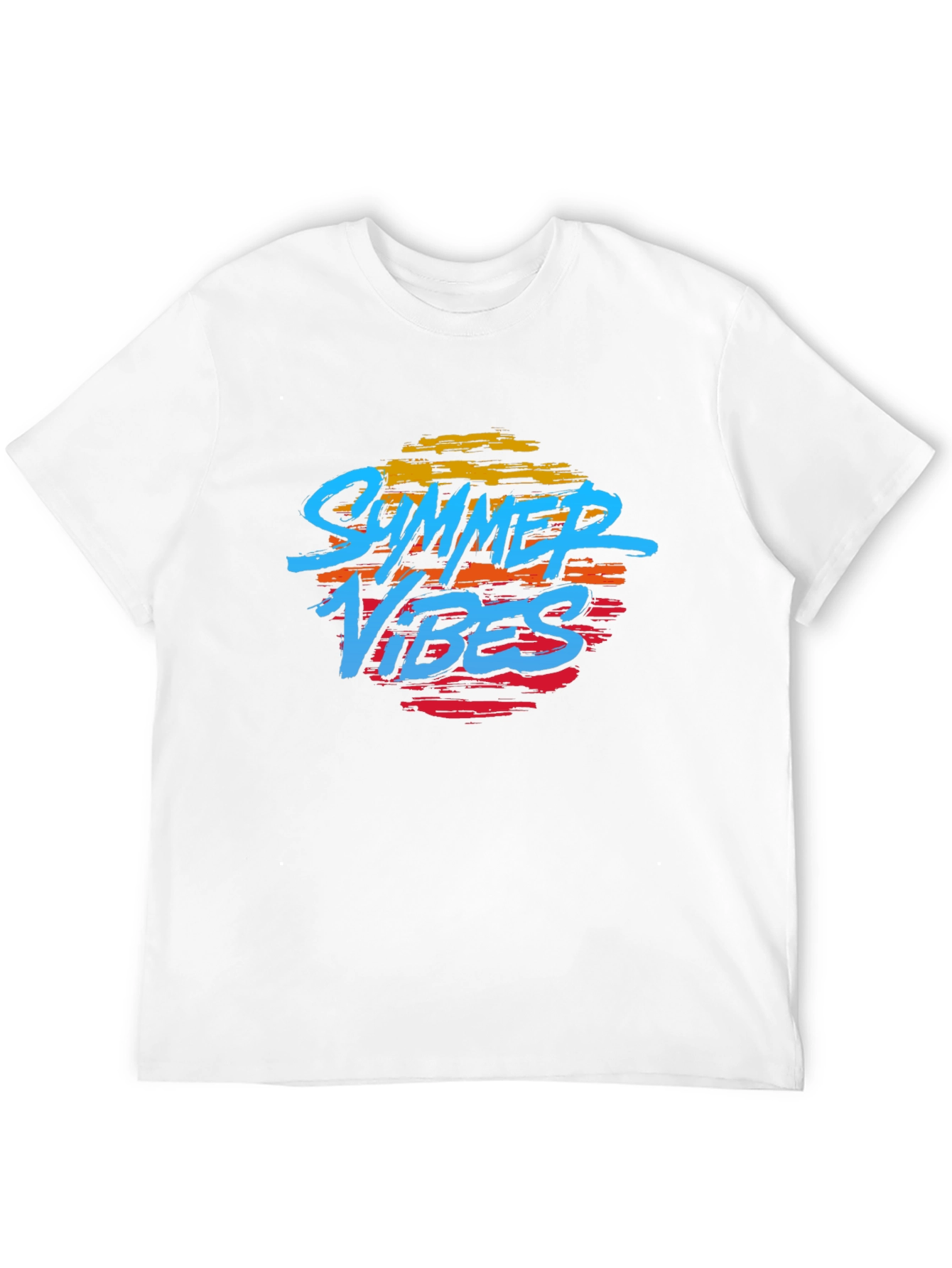 Summer Vibes Graphic T-Shirt - Black