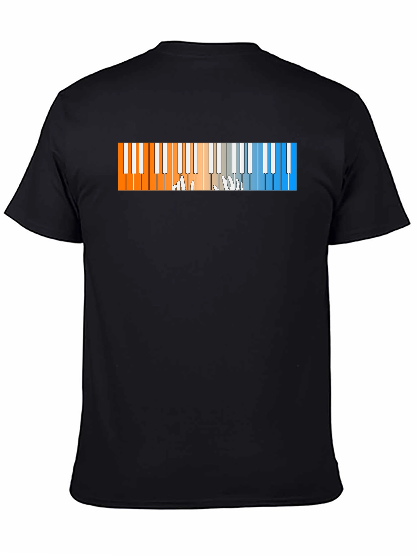 Piano Keys Graphic T-Shirt - Cool Musician Tee