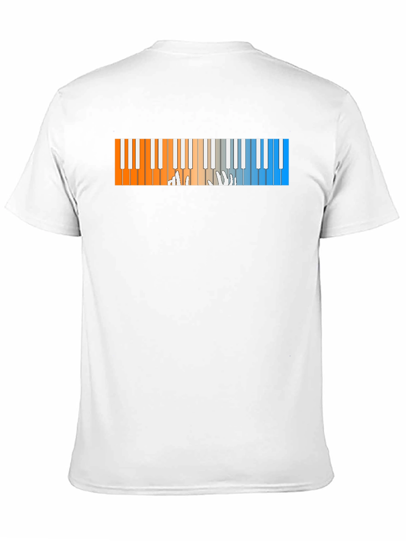 Piano Keys Graphic T-Shirt - Cool Musician Tee