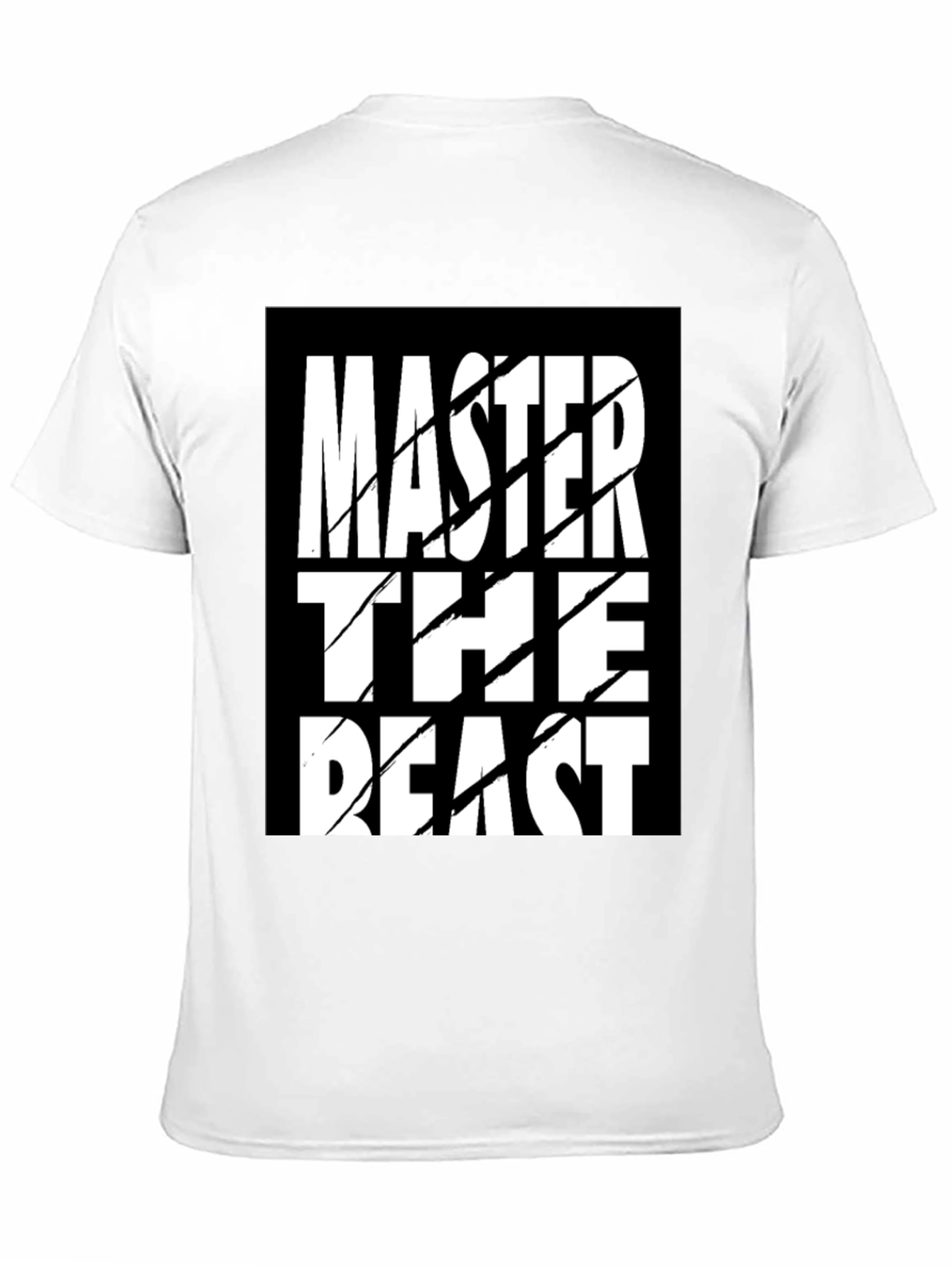 Master the Beast Graphic T-Shirt - Black