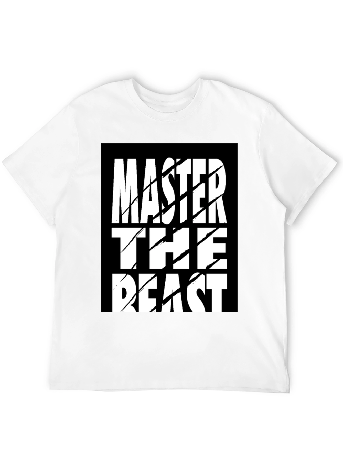 Master the Beast Graphic T-Shirt - Black