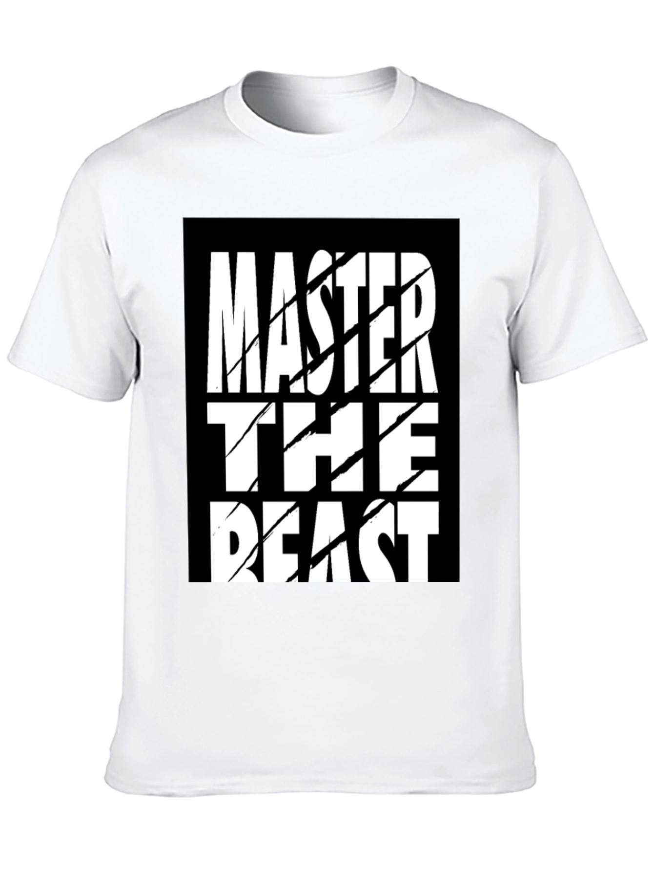 Master the Beast Graphic T-Shirt - Black