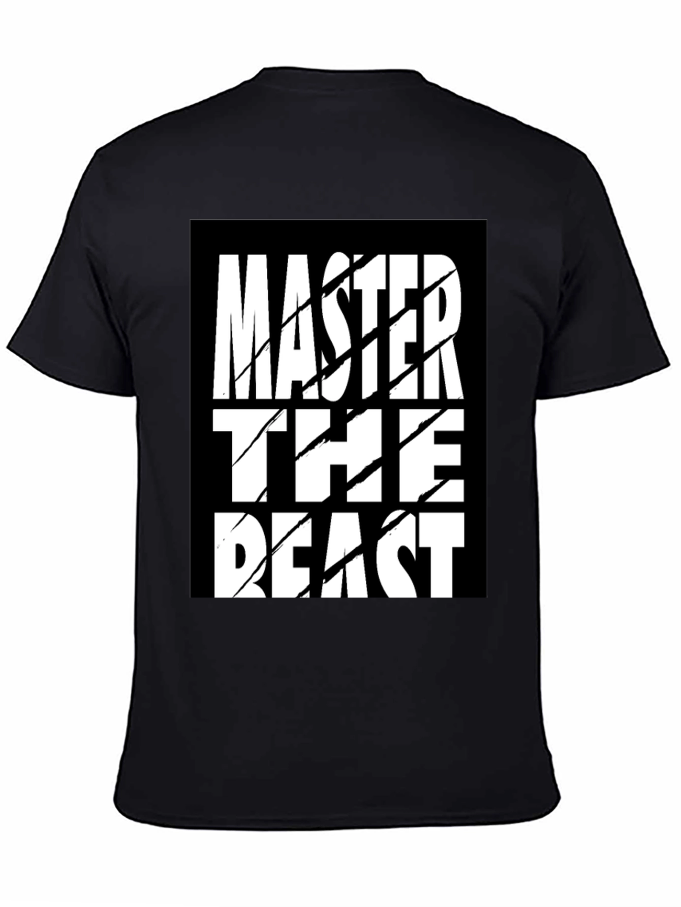 Master the Beast Graphic T-Shirt - Black
