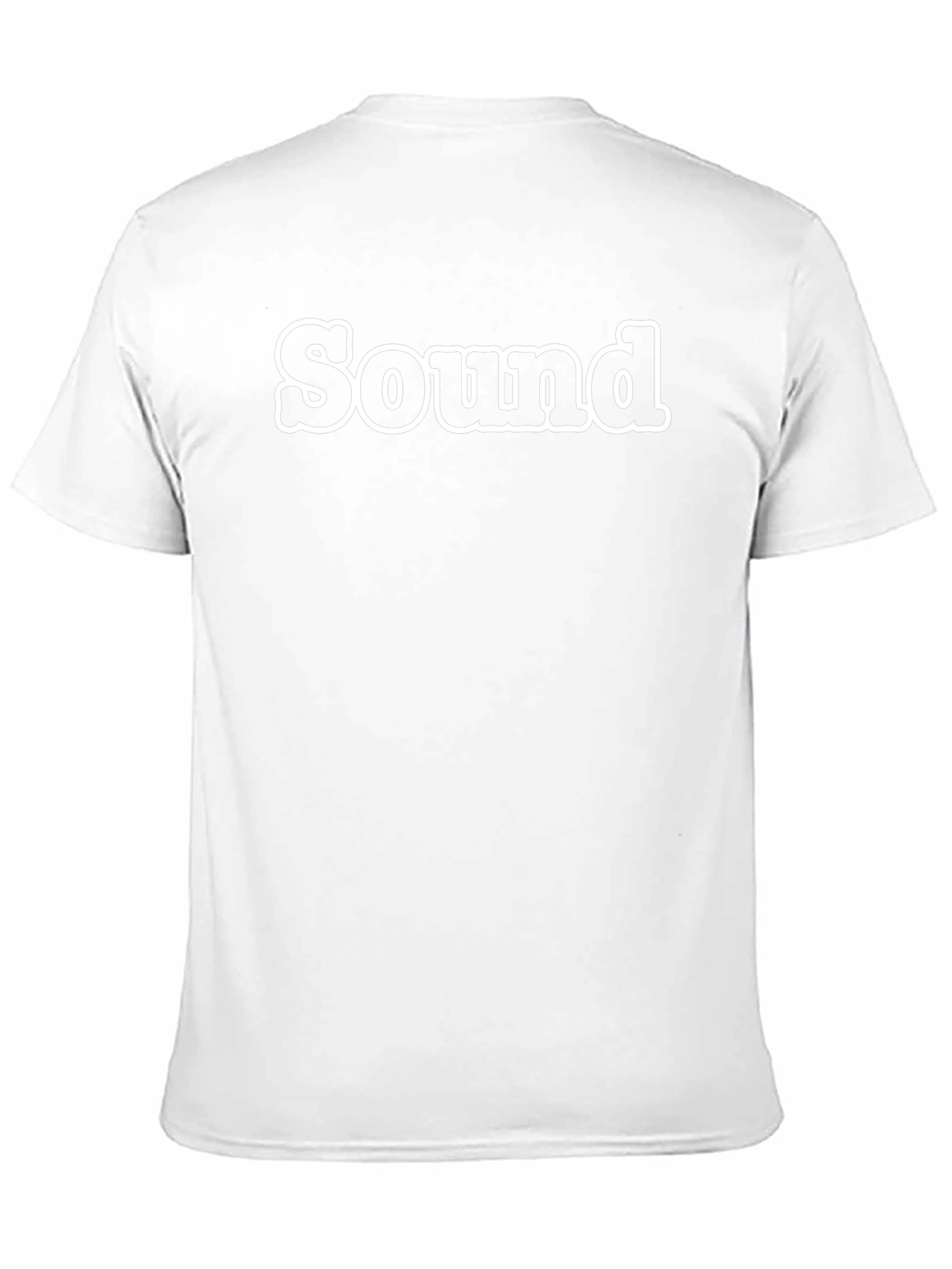 Sound Crew Neck T-Shirt - Black