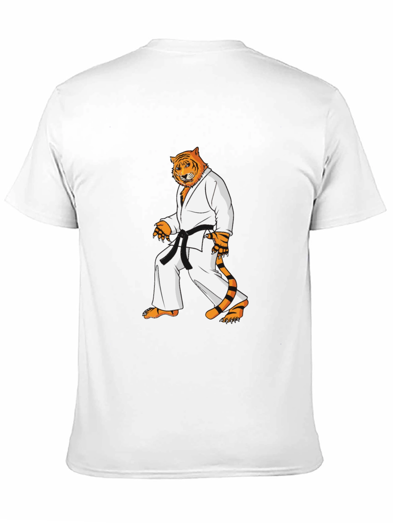 Karate Tiger Black T-Shirt