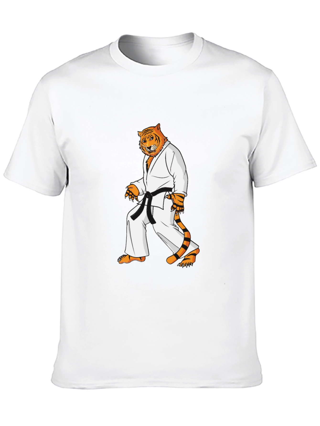 Karate Tiger Black T-Shirt