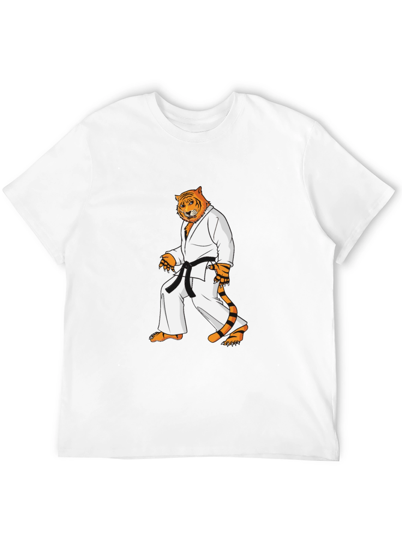 Karate Tiger Black T-Shirt