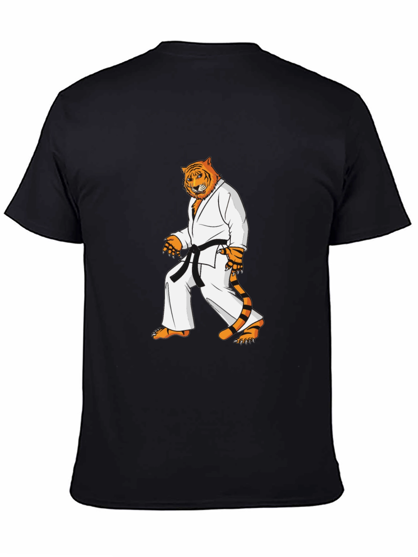 Karate Tiger Black T-Shirt