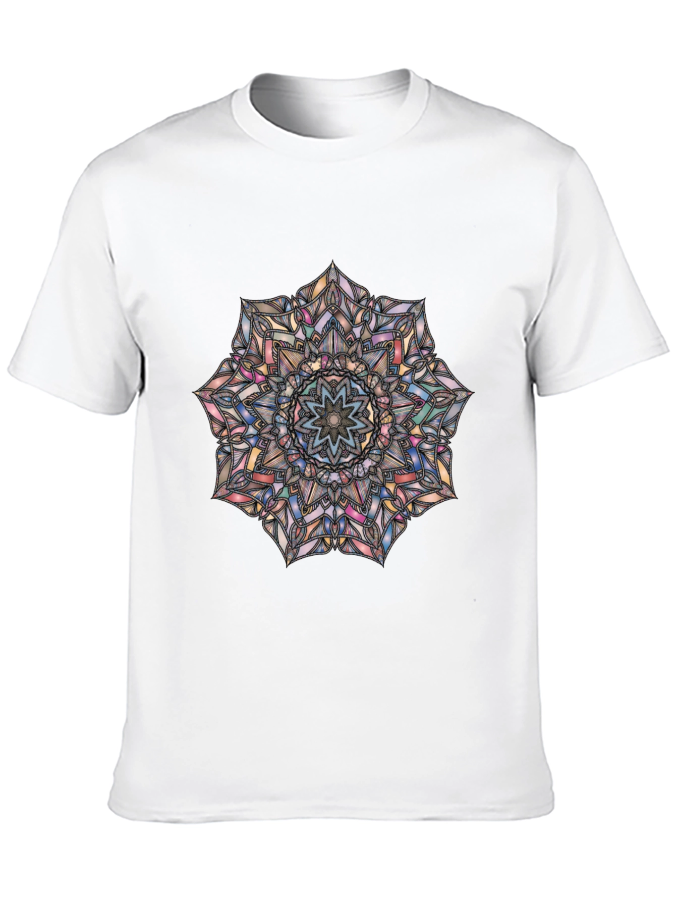 Mandala Art T-Shirt - Black Graphic Tee