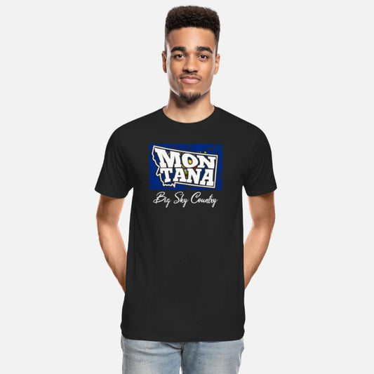 Big sky country slogan of MT
