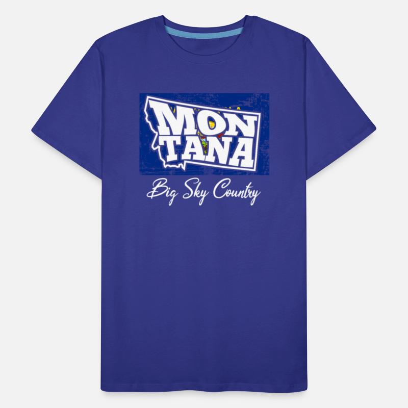 Big sky country slogan of MT