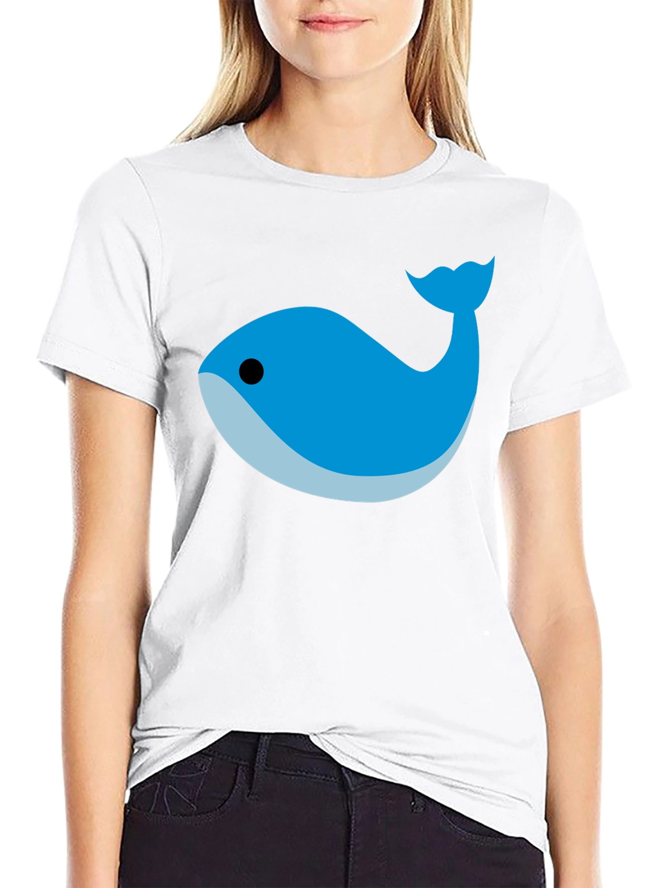 Whale Graphic Tee - Casual Comfort