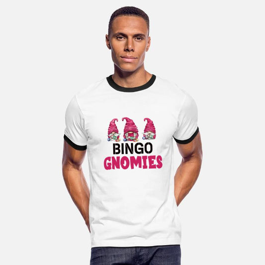 Bingo Gnomies Men Funny Bingo Gnome