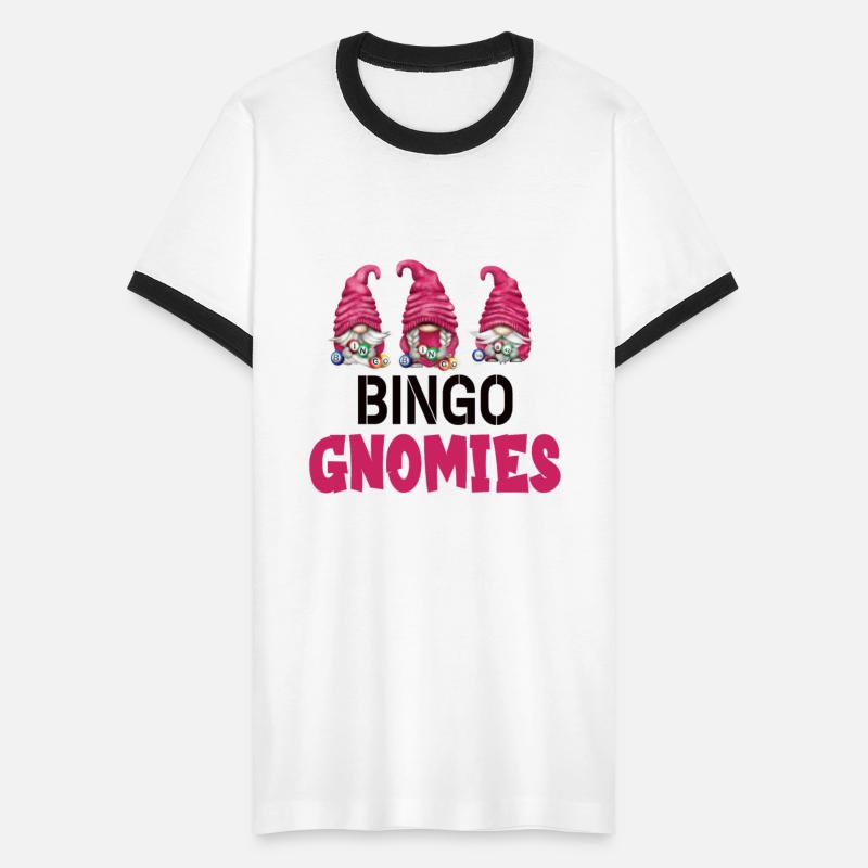 Bingo Gnomies Men Funny Bingo Gnome