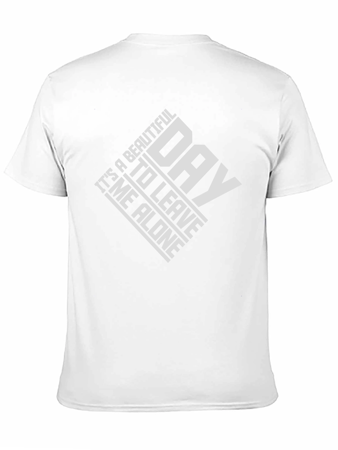 Funny Sarcastic Graphic Tee - Leave Me Alone