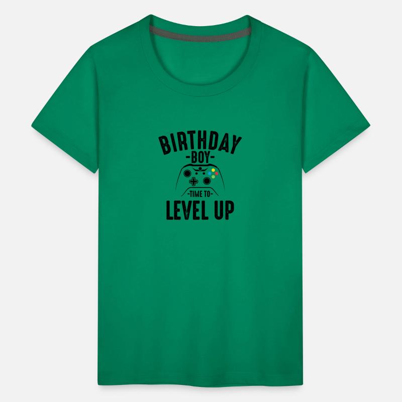 Birthday boy level up