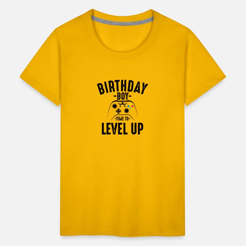 Birthday boy level up