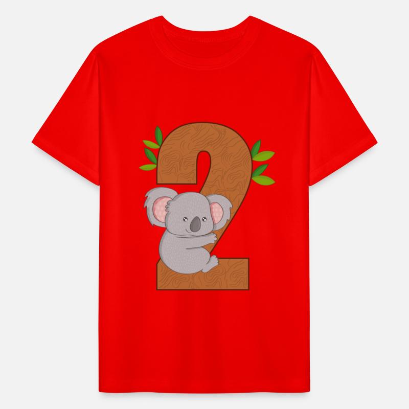 Birthday shirt 2 year baby girl boy koala