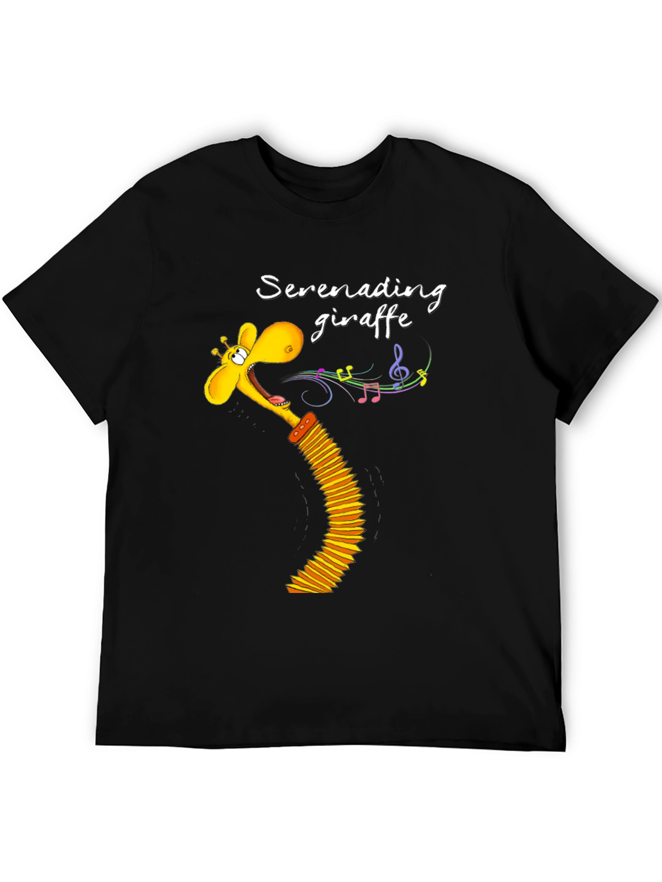 Serenading Giraffe Graphic Tee