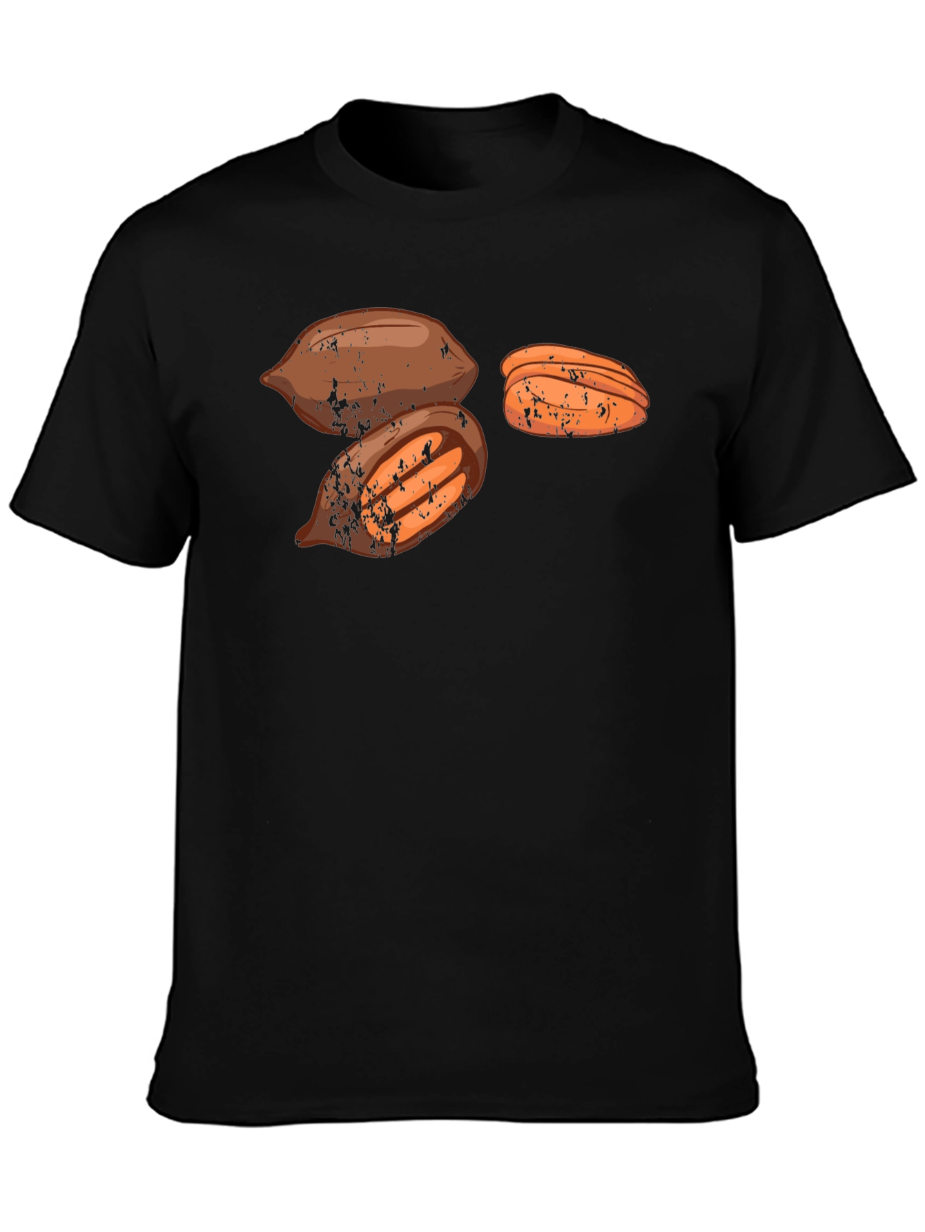 Pecan Nut Graphic Tee - Casual Comfort