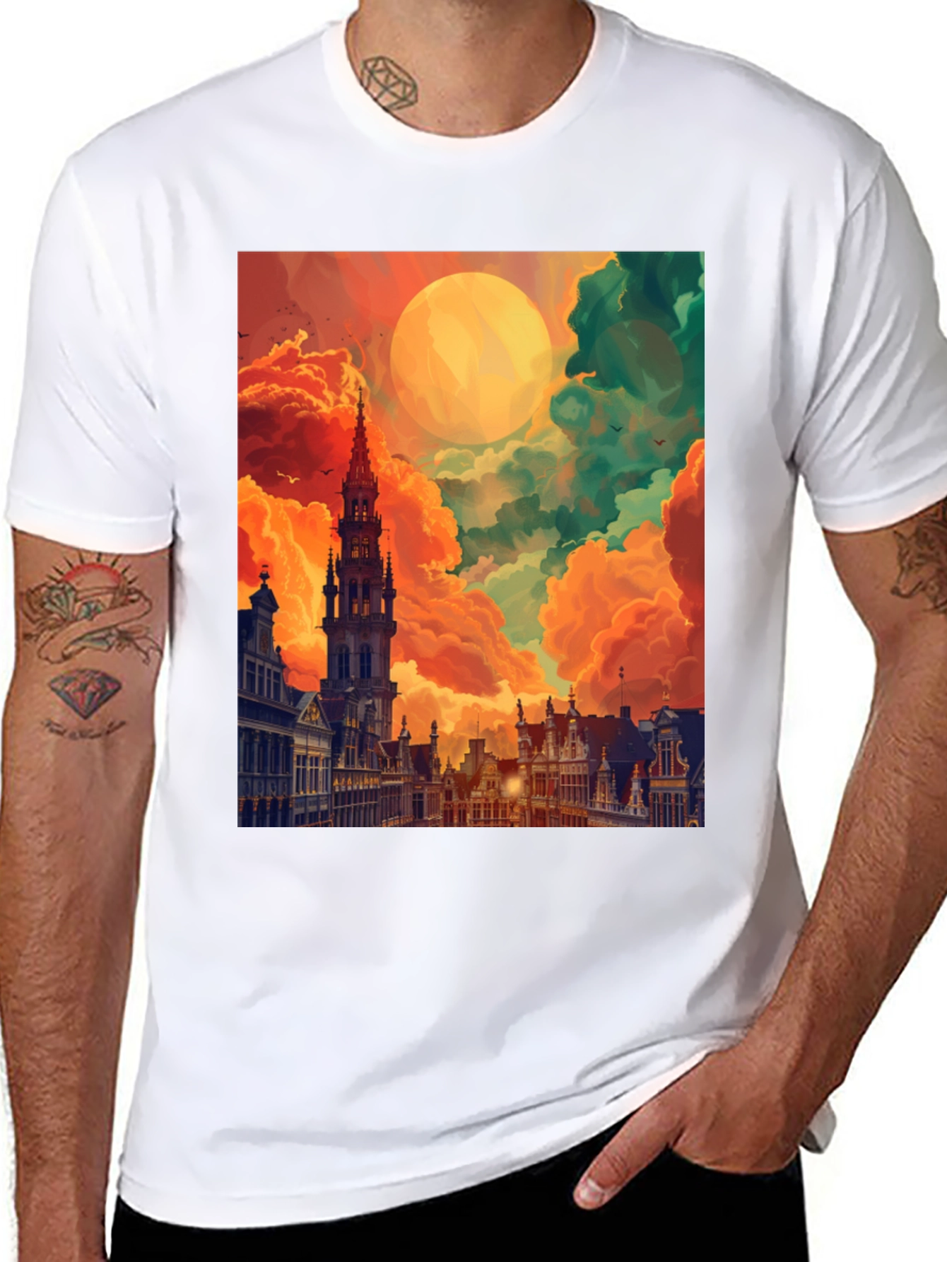 Brussels Grand Place T-Shirt