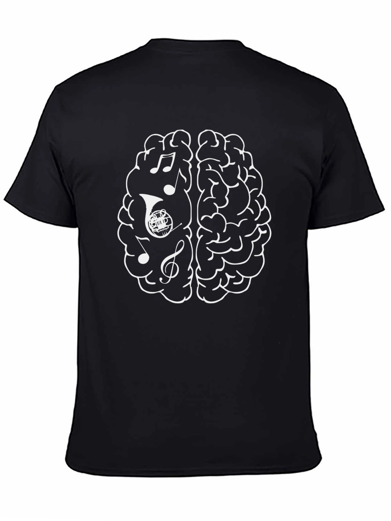 Music Brain Black T-Shirt