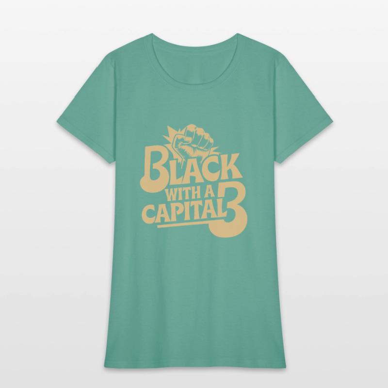 Black With A Capital B Black History Month Afro