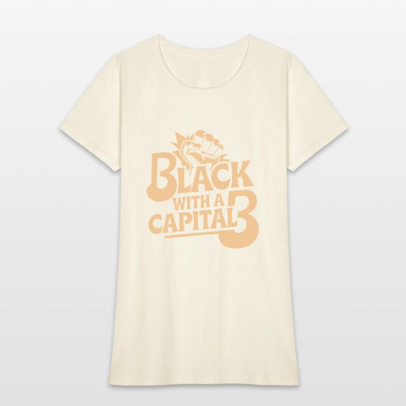 Black With A Capital B Black History Month Afro