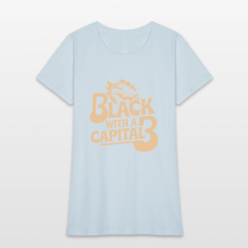 Black With A Capital B Black History Month Afro