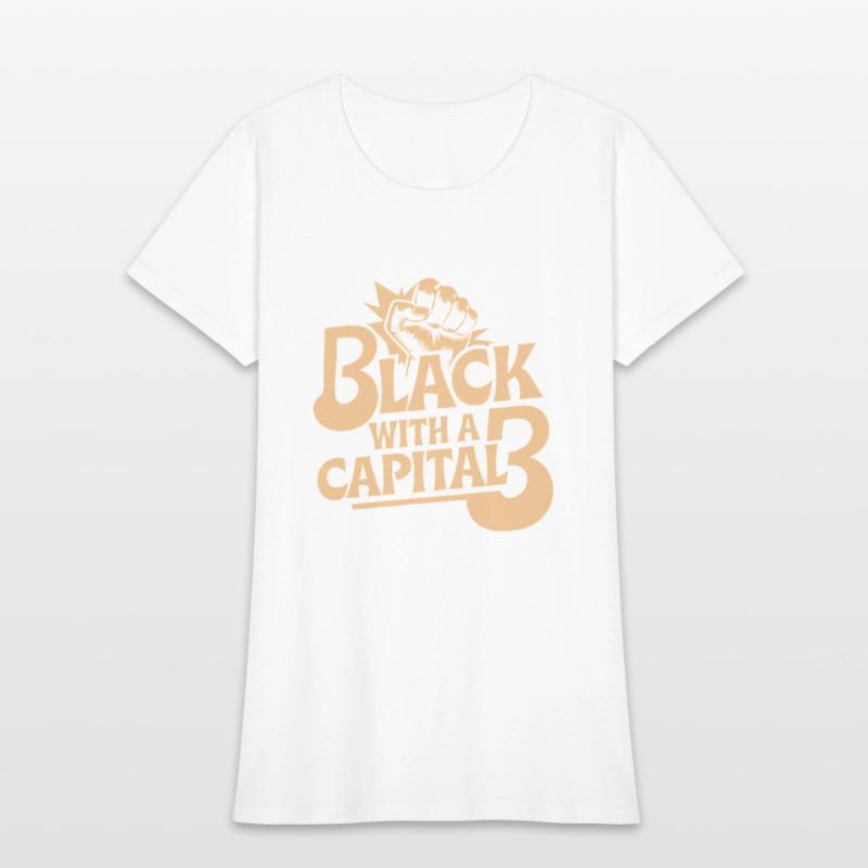 Black With A Capital B Black History Month Afro