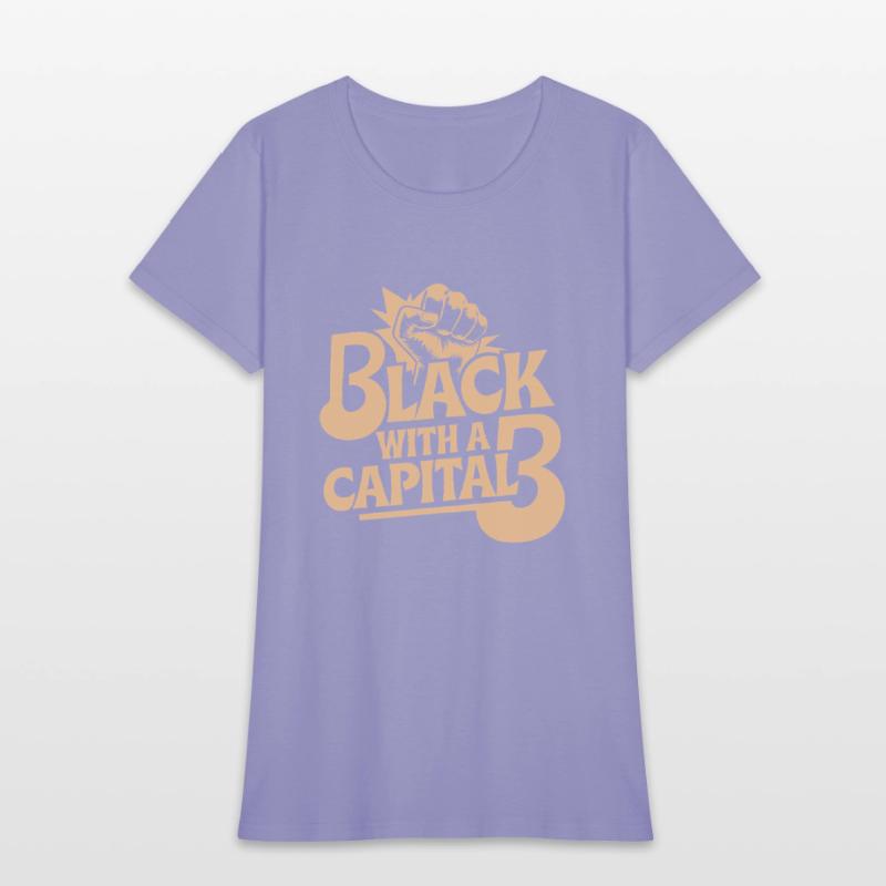 Black With A Capital B Black History Month Afro