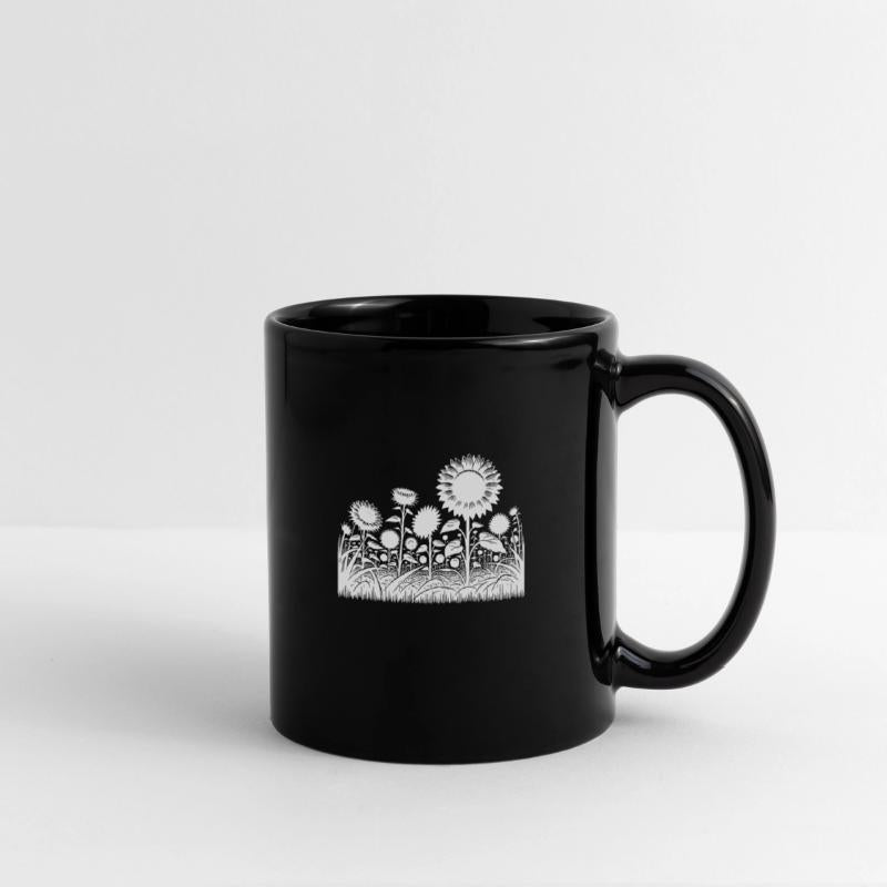 Blooming Sunflowers In A Large Field