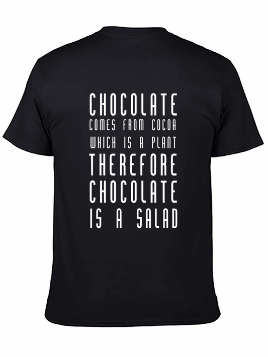 Chocolate is a Salad Funny T-Shirt