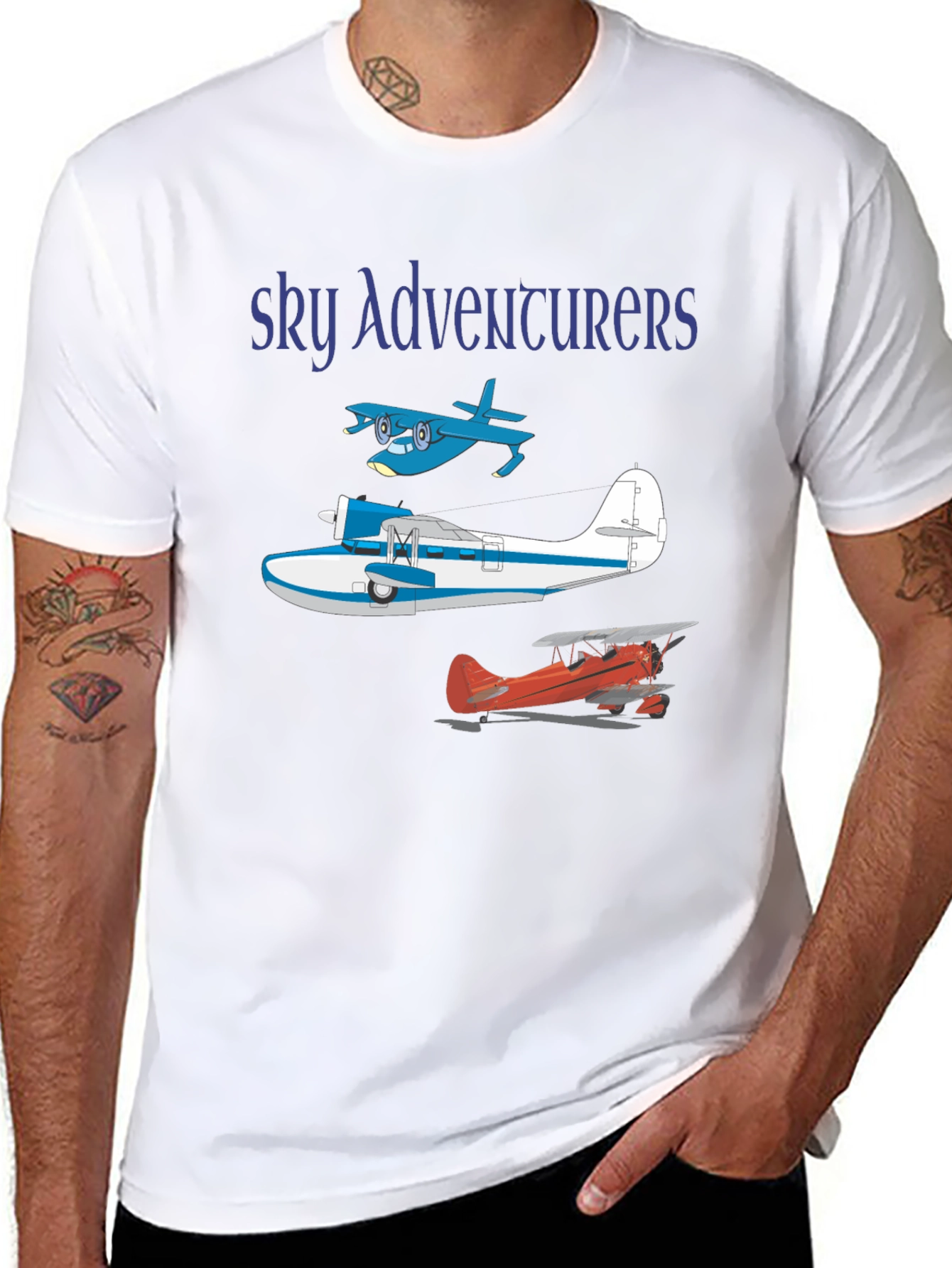 Sky Adventurers Graphic Tee