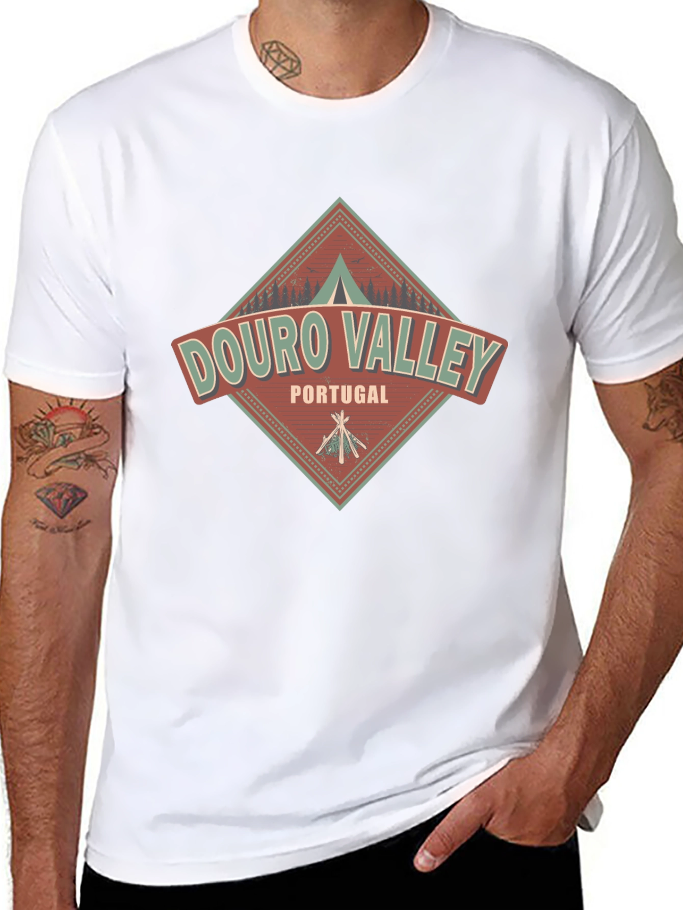 Douro Valley Portugal Graphic Tee