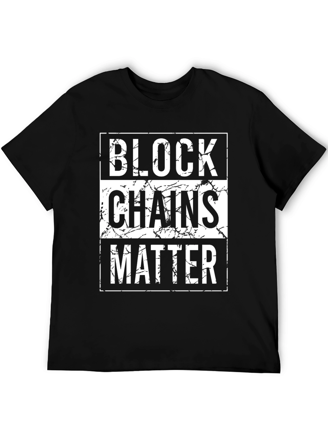 Blockchains Matter Black T-Shirt