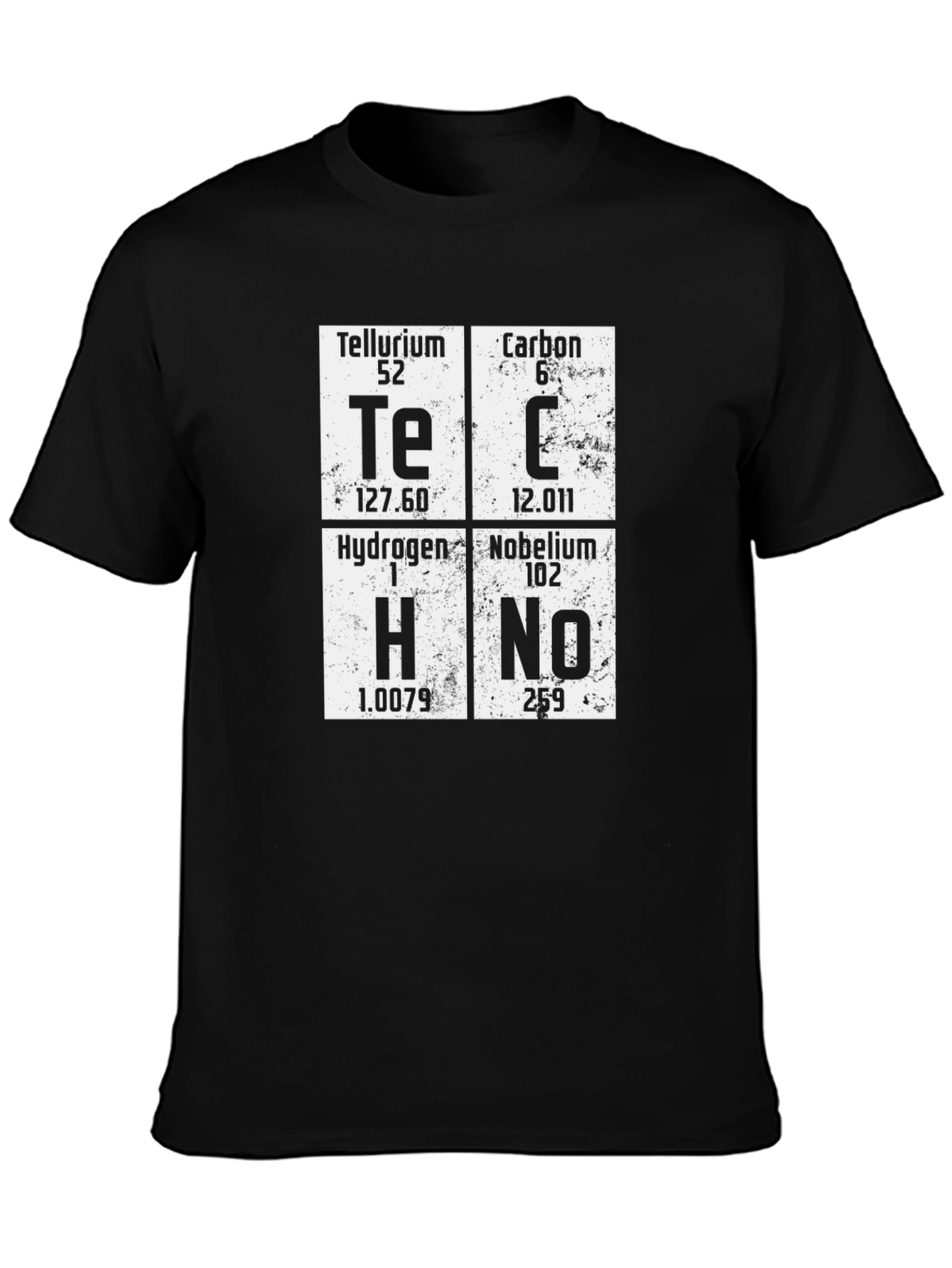 Techno Periodic Table Element T-Shirt